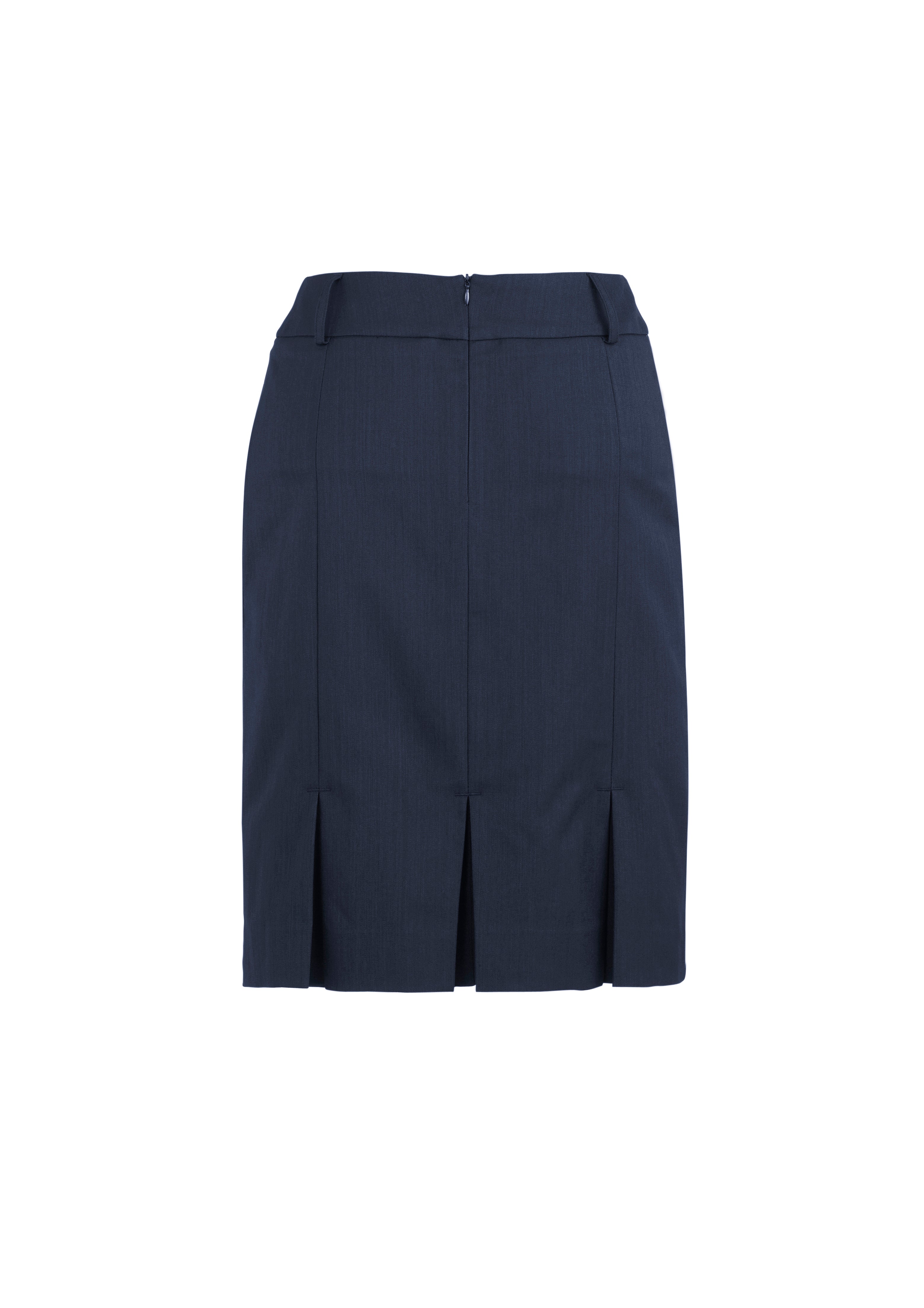 BIZ CORPORATES Womens Cool Stretch Multi-Pleat Skirt 20115