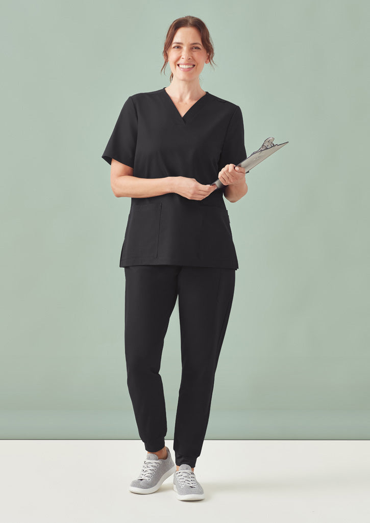 BIZ CARE Womens Pulse Jogger Scrub Pant CL541LL