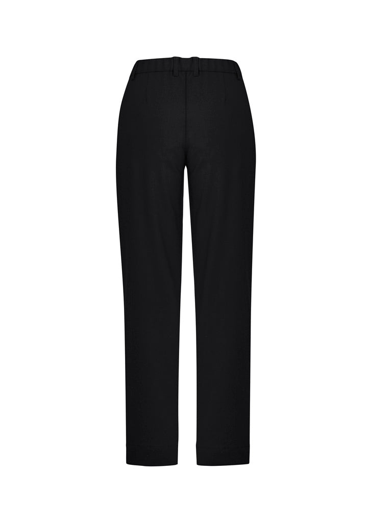 BIZ CARE Womens Comfort Waist Straight Leg Pant CL955LL