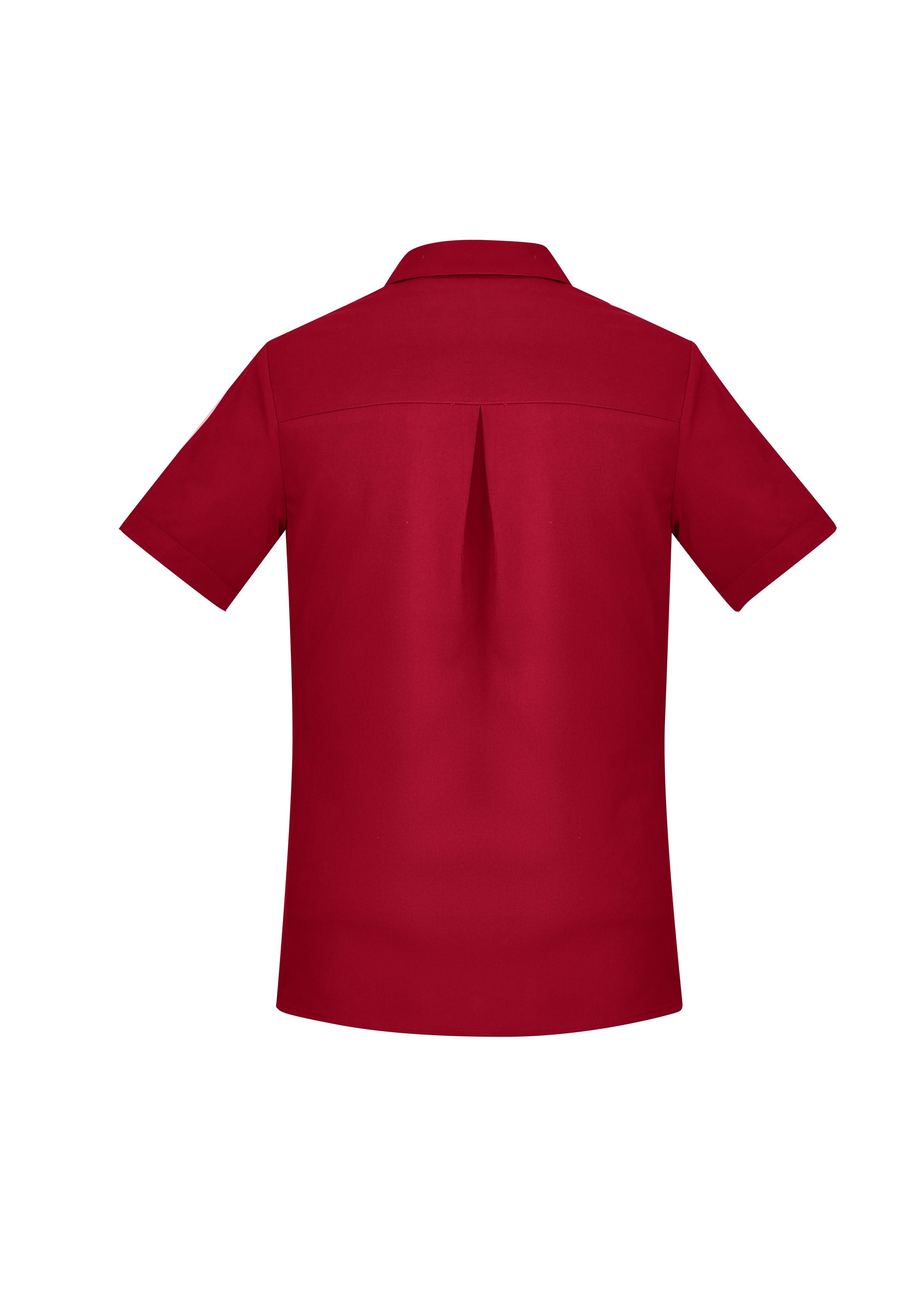 BIZ CARE Womens Florence Plain Short Sleeve Shirt CS947LS