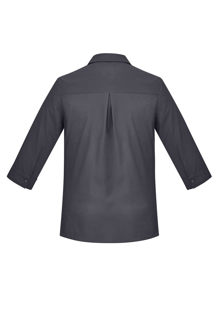BIZ CARE Womens Florence Plain 3/4 Sleeve Shirt CS951LT