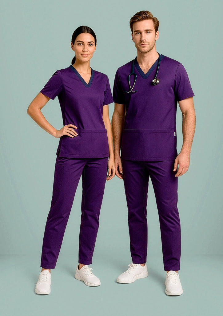 BIZ CARE Womens Riley Straight Leg Scrub Pant CSP047LL