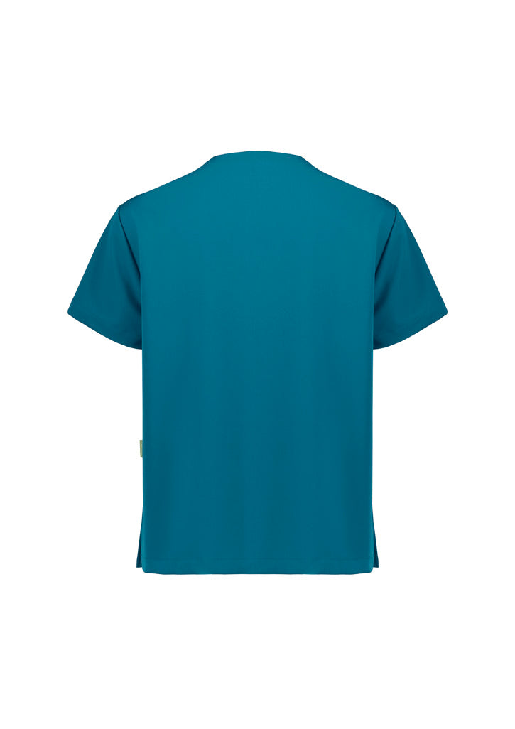 BIZ CARE Unisex Pulse V-Neck Scrub Top CU544US