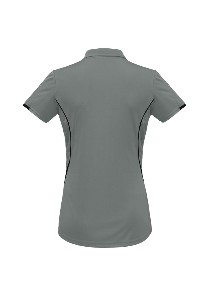 BIZ COLLECTION Womens Razor Short Sleeve Polo P405LS