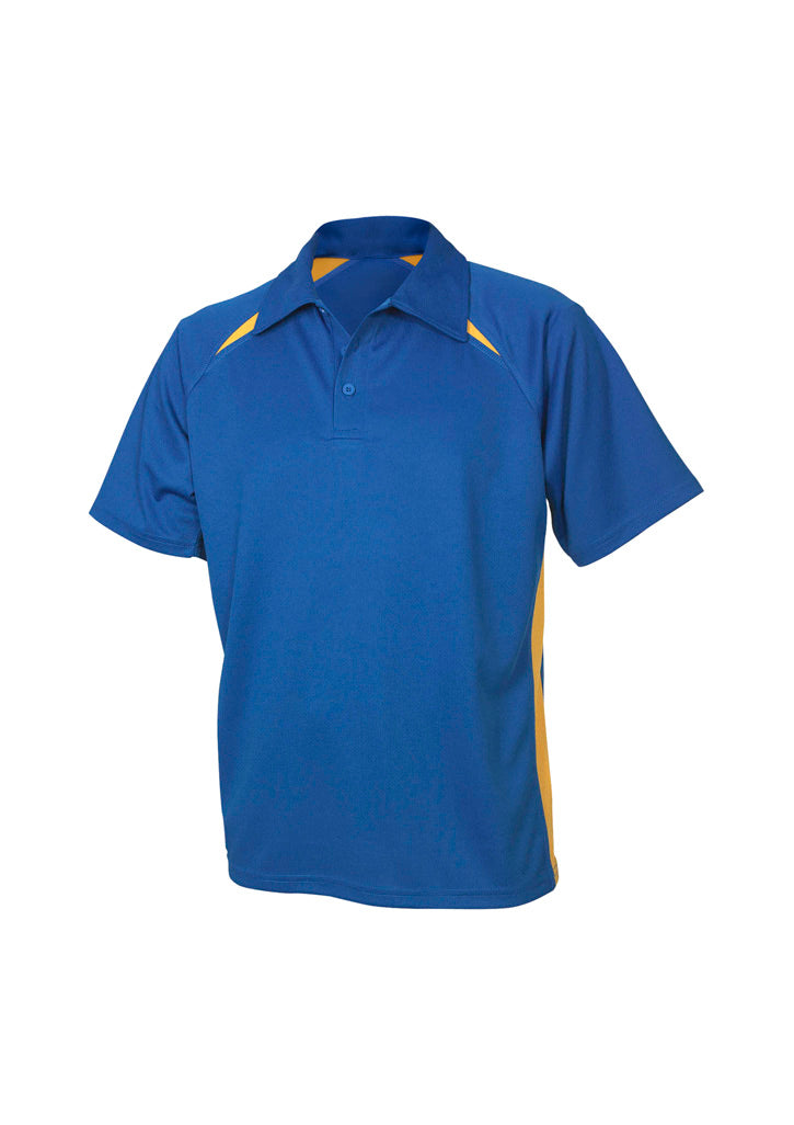 BIZ COLLECTION Kids Splice Short Sleeve Polo P7700B