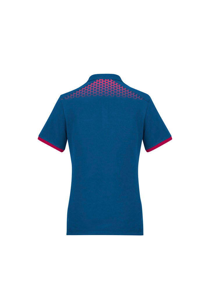 BIZ COLLECTION Womens Galaxy Short Sleeve Polo P900LS