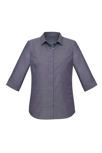 BIZ CORPORATES Womens Charlie 3/4 Sleeve Shirt RS968LT