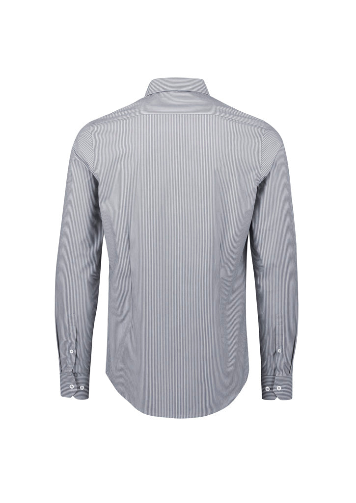 BIZ COLLECTION Mens Conran Tailored Long Sleeve Shirt S337ML