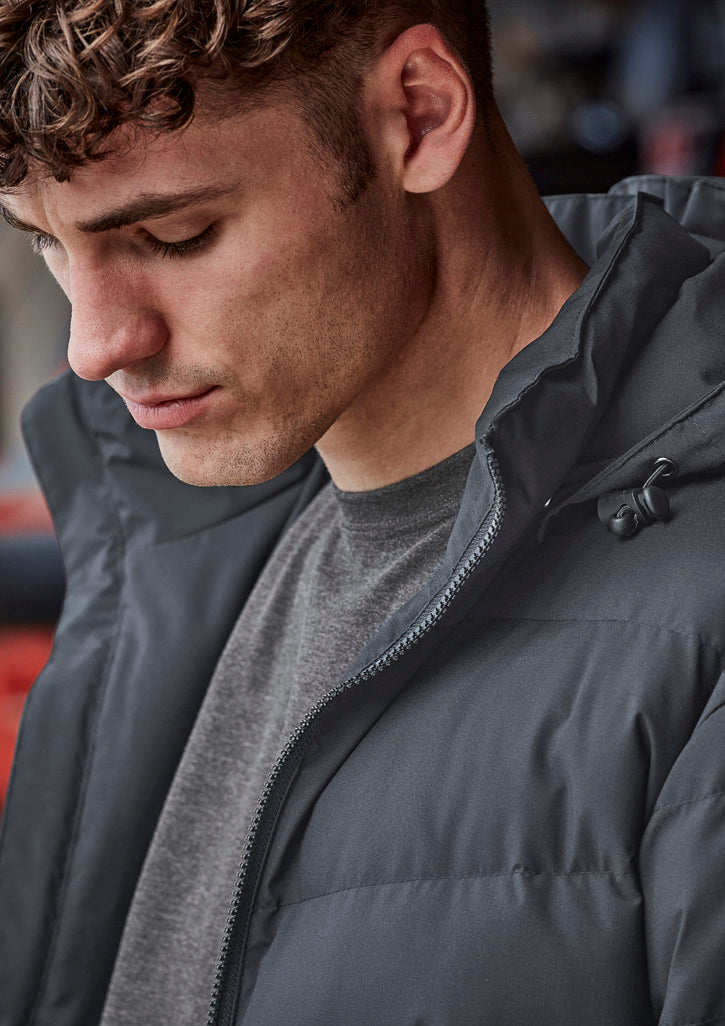 SYZMIK Unisex Streetworx Hooded Puffer Jacket ZJ240