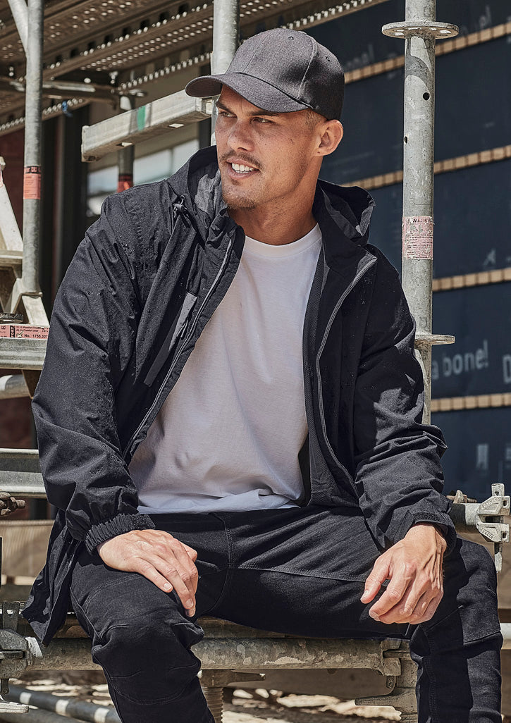 SYZMIK Unisex Super Light Packable Rain Jacket ZJ260