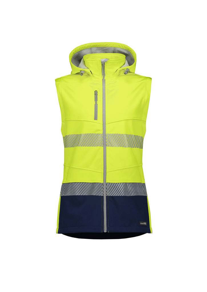 SYZMIK Womens Streetworx 2 In 1 Stretch Softshell Jacket ZJ753