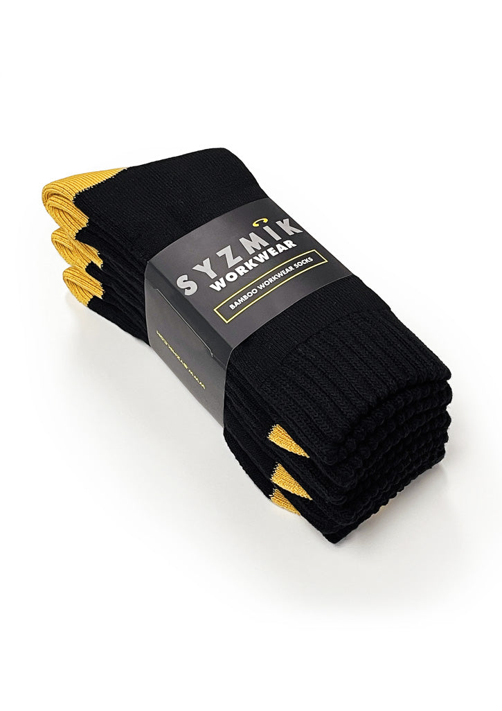 SYZMIK Bamboo Work Socks (3 Pack) ZMSOCK3
