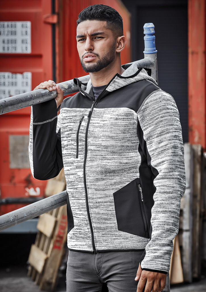 SYZMIK Unisex Streetworx Reinforced Knit Hoodie ZT360