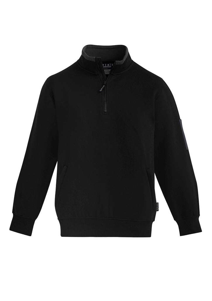 SYZMIK Unisex 1/4 Zip Brushed Fleece Pullover ZT366