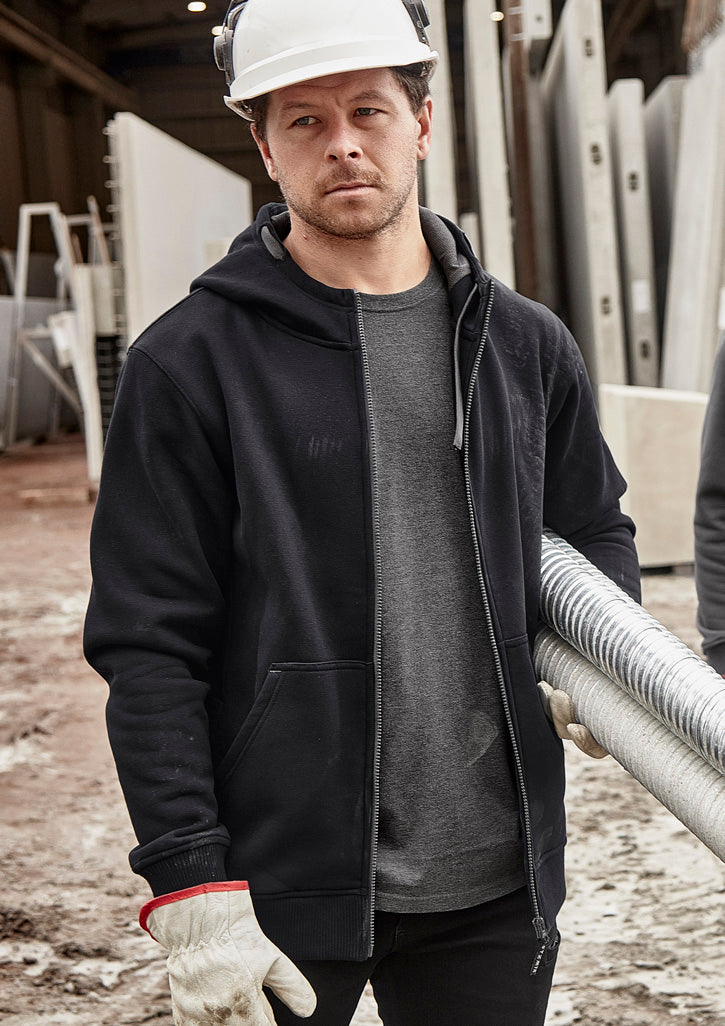 SYZMIK Unisex Zip Front Multi-Pocket Hoodie ZT468
