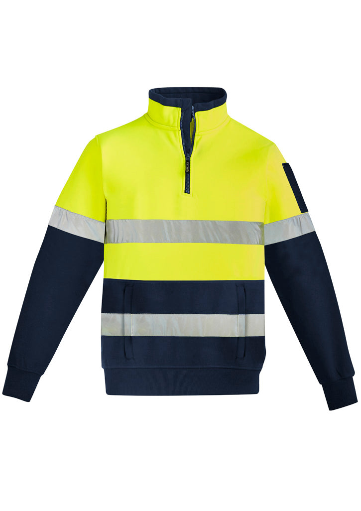 SYZMIK Unisex Hi Vis 1/4 Zip Pullover - Hoop Taped ZT567