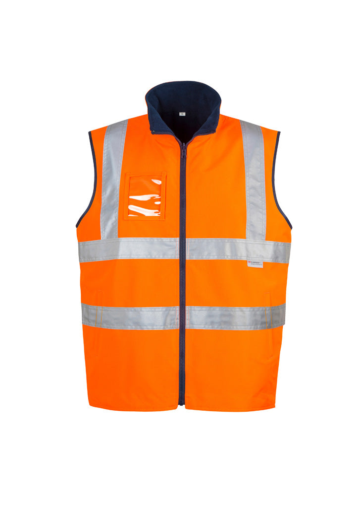 SYZMIK Mens Hi Vis Lightweight Waterproof Vest ZV358