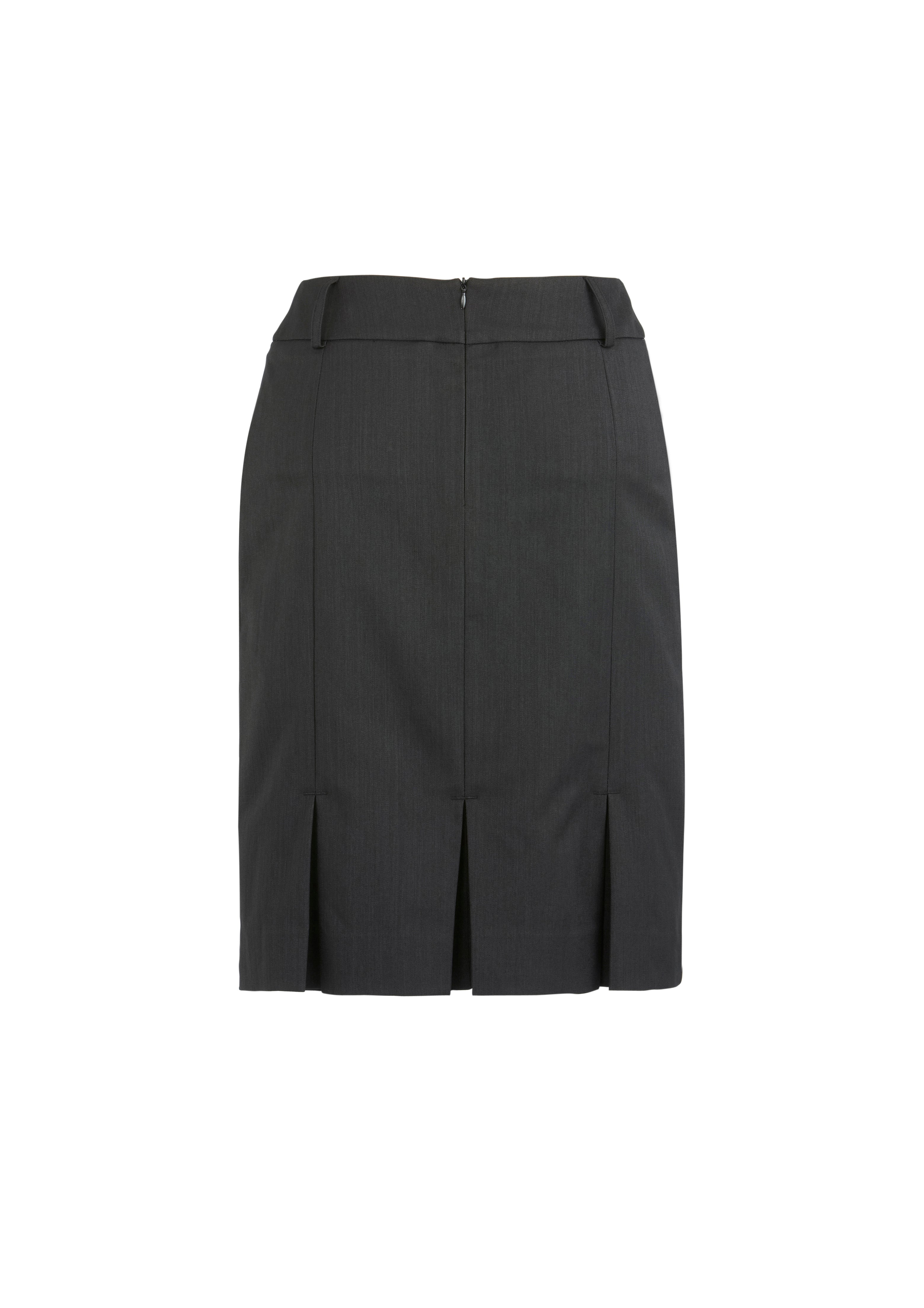 BIZ CORPORATES Womens Cool Stretch Multi-Pleat Skirt 20115