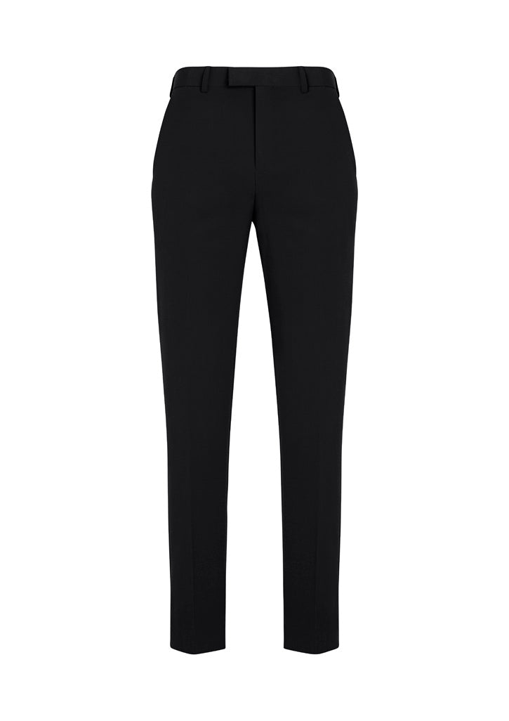 BIZ CORPORATES Mens Siena Slim Fit Flat Front Pant (Stout) 70716S