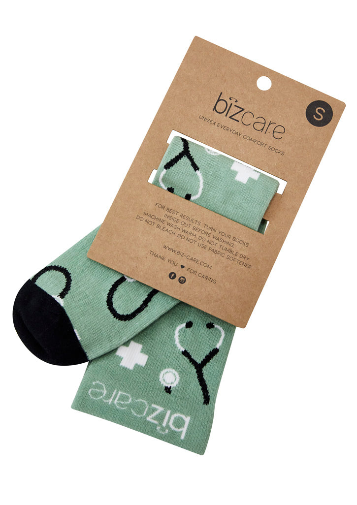 BIZ CARE Unisex Happy Feet Comfort Socks CCS149U