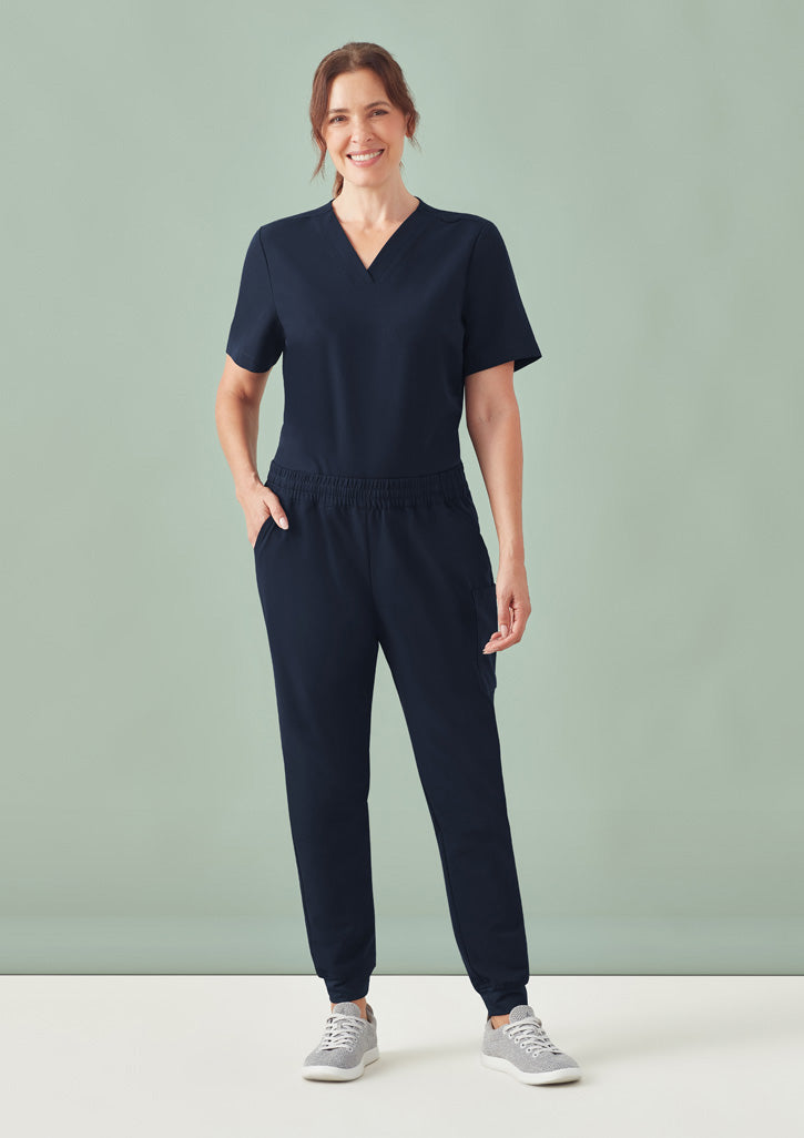 BIZ CARE Womens Pulse Jogger Scrub Pant CL541LL