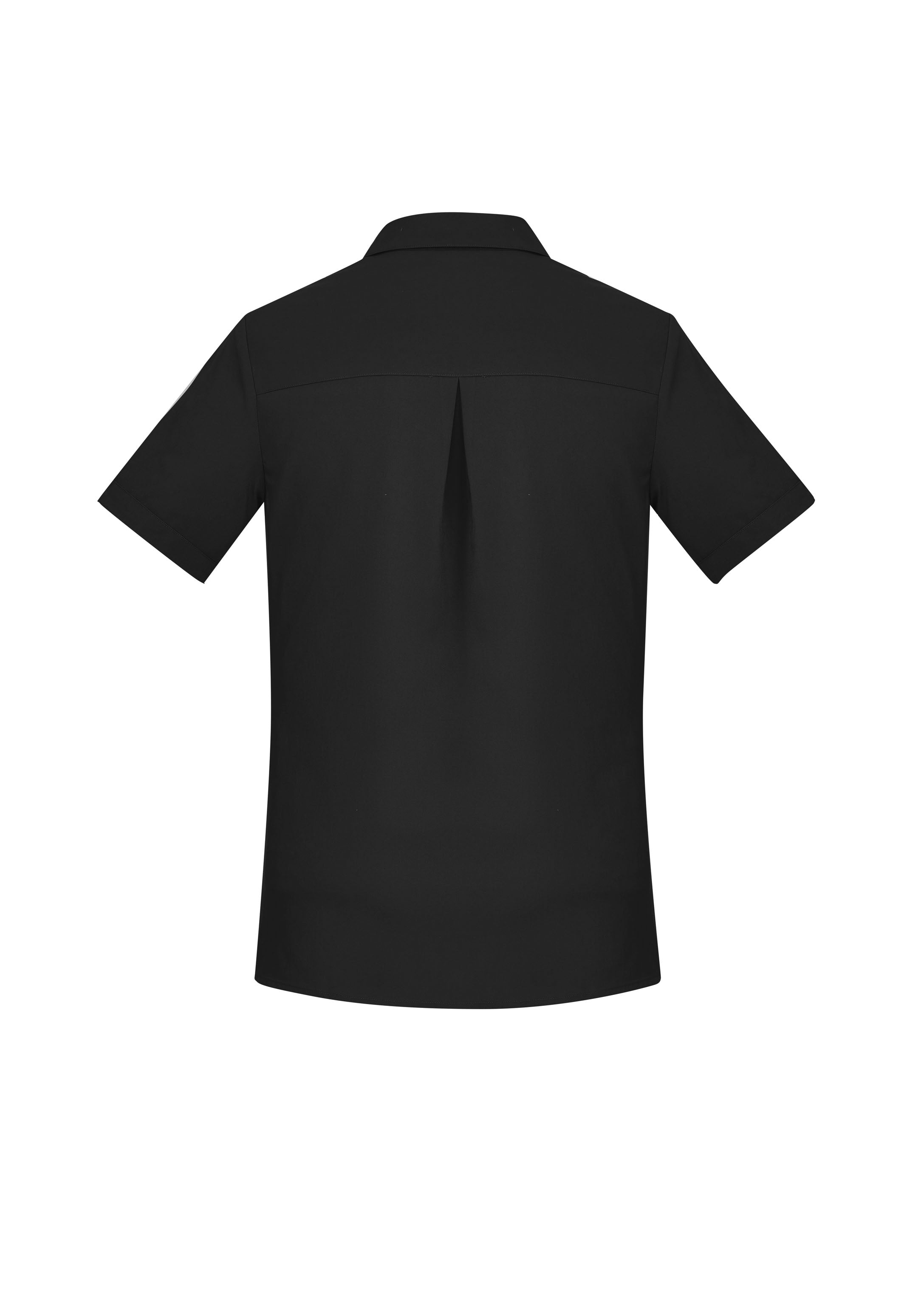 BIZ CARE Womens Florence Plain Short Sleeve Shirt CS947LS