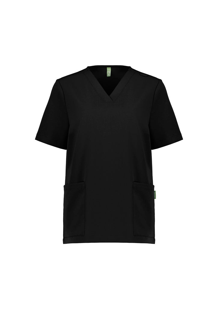 BIZ CARE Womens Pulse V-Neck Scrub Top CU543LS