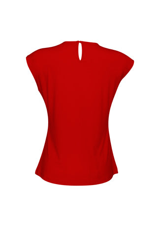 BIZ COLLECTION Ladies Mia Pleat Knit Top K624LS