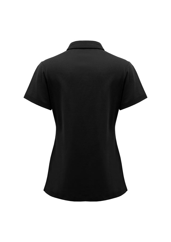 BIZ COLLECTION Womens Lotus Short Sleeve Polo P515LS