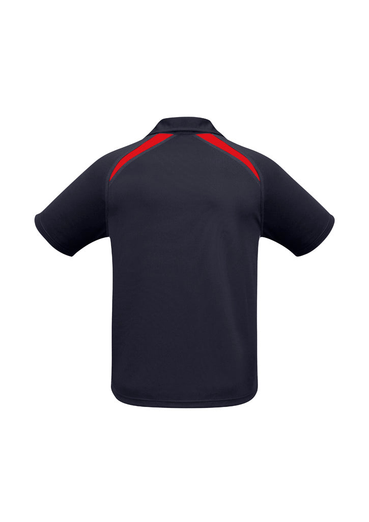 BIZ COLLECTION Kids Splice Short Sleeve Polo P7700B