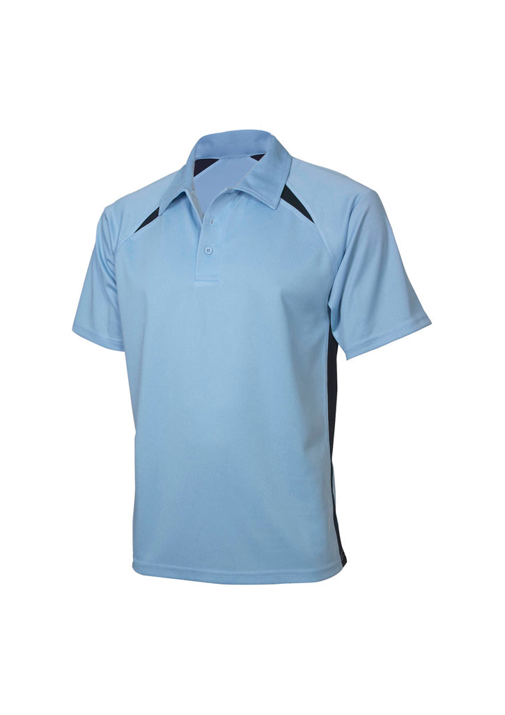 BIZ COLLECTION Kids Splice Short Sleeve Polo P7700B