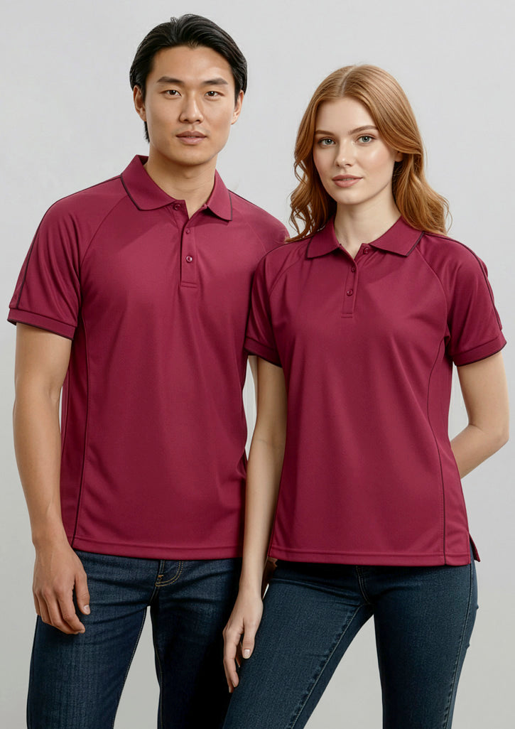 BIZ COLLECTION Womens Resort Short Sleeve Polo P9925