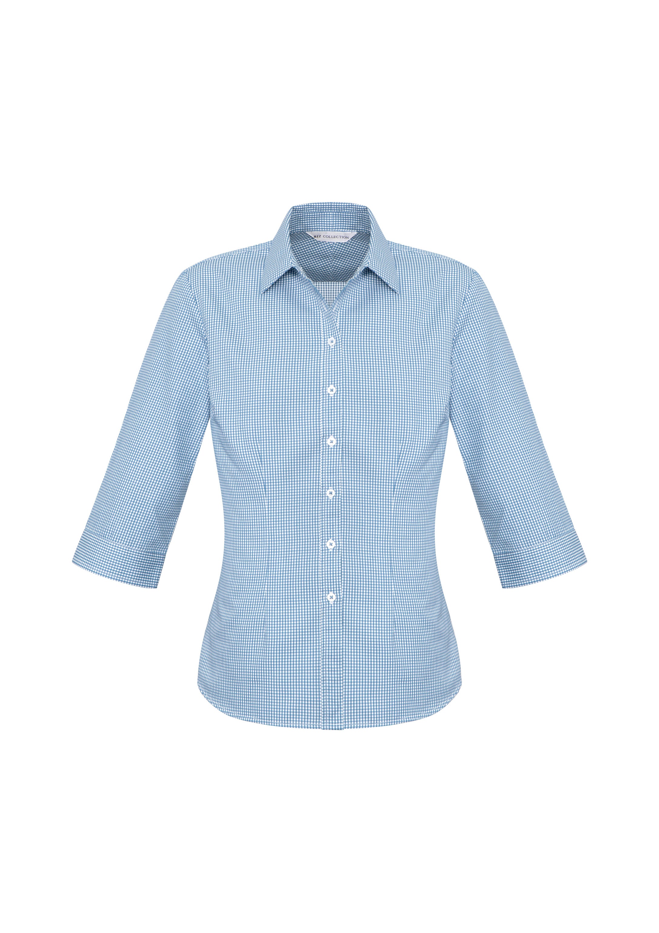 BIZ COLLECTION Womens Ellison 3/4 Sleeve Shirt S716LT