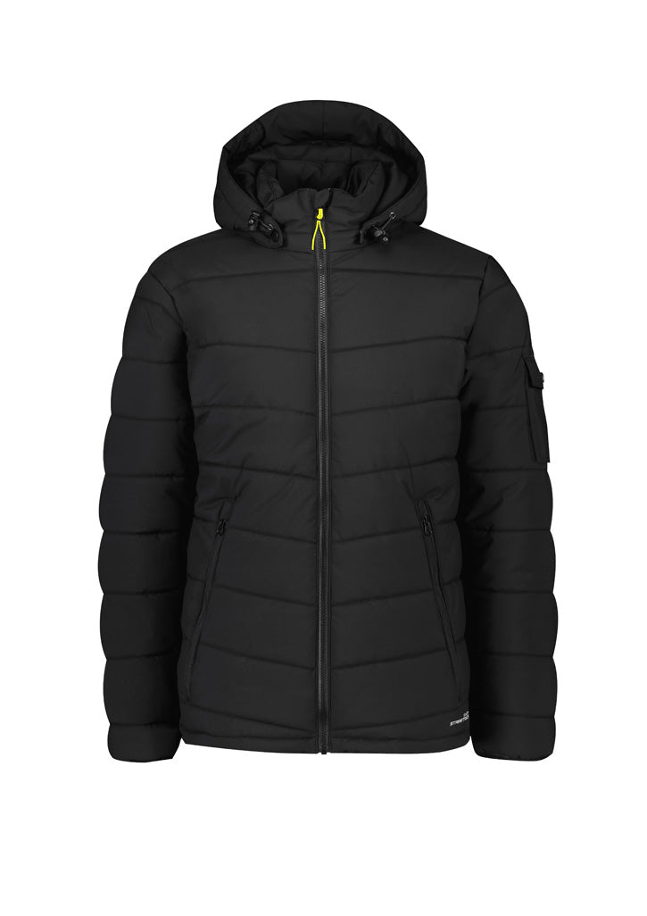 SYZMIK Unisex Streetworx Hooded Puffer Jacket ZJ240