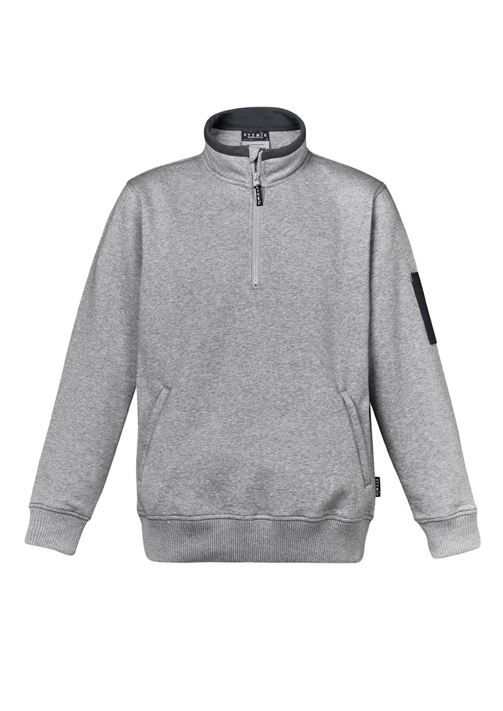 SYZMIK Unisex 1/4 Zip Brushed Fleece Pullover ZT366