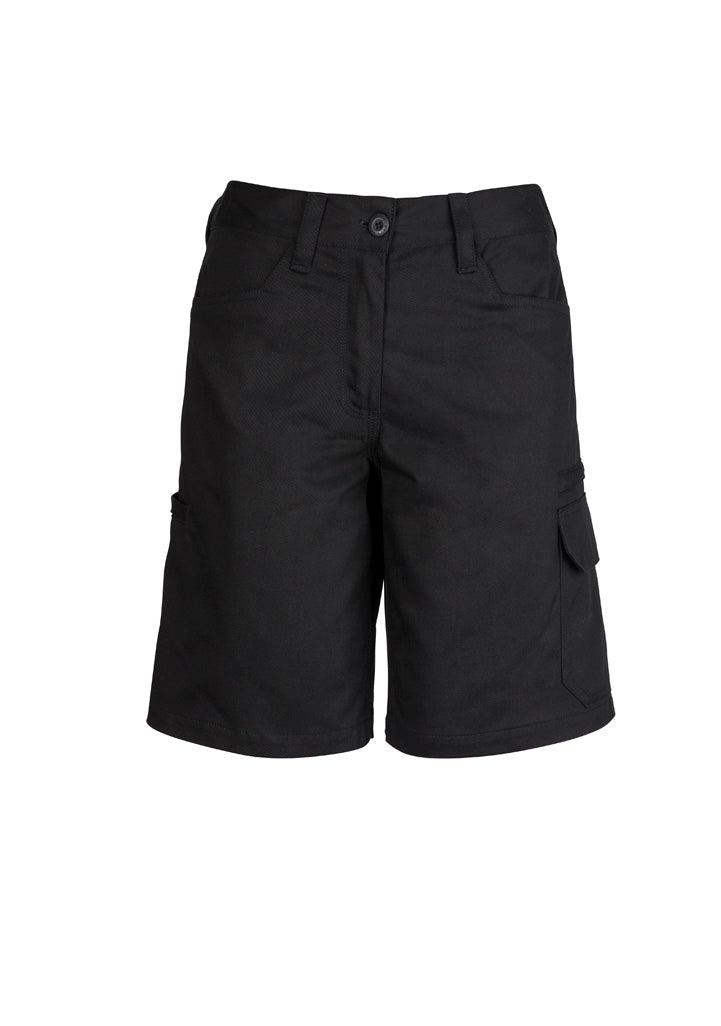 SYZMIK Womens Plain Utility Short ZWL011