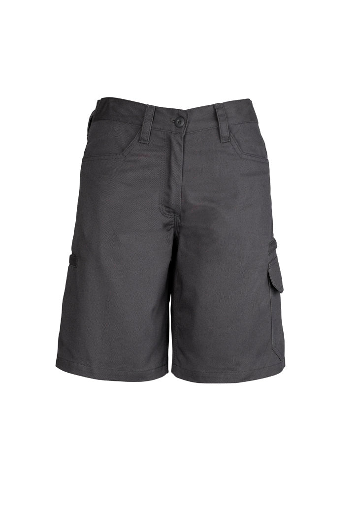 SYZMIK Womens Plain Utility Short ZWL011